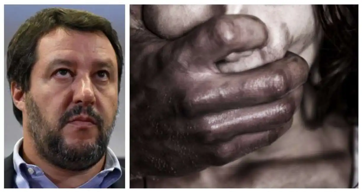 stupro salvini