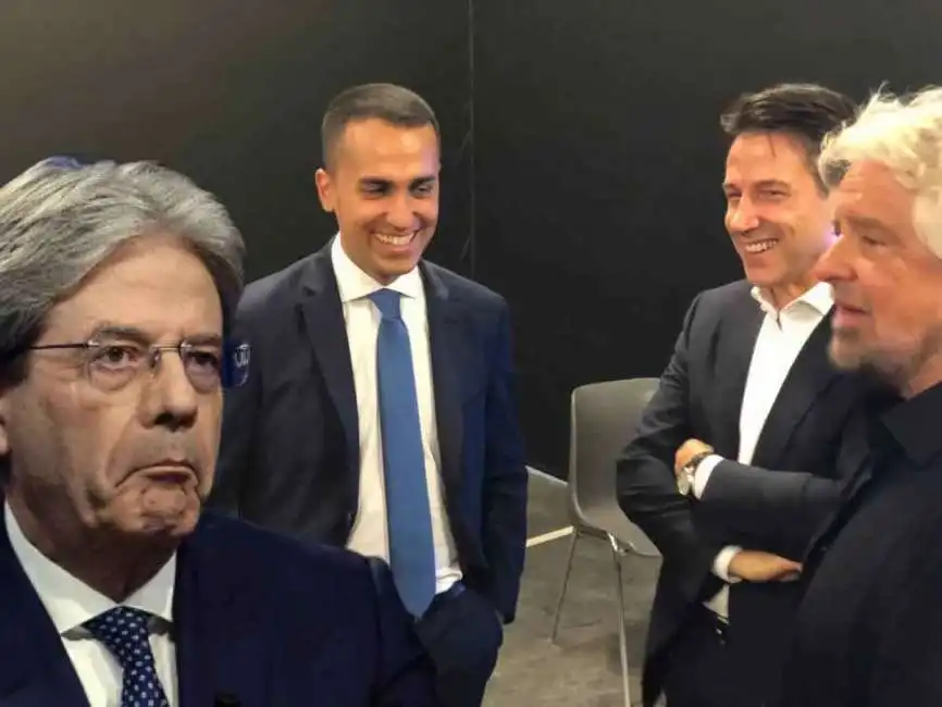 conte grillo di maio gentiloni 