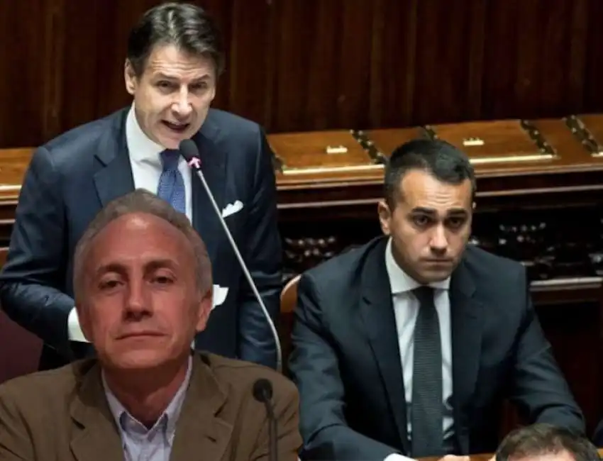 giuseppe conte luigi di maio marco travaglio