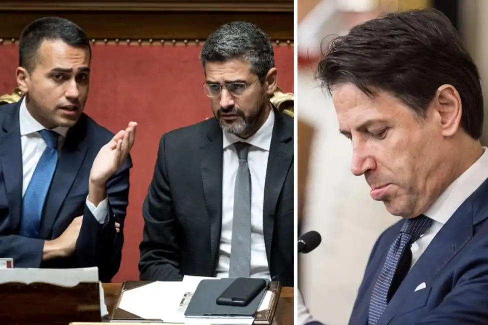 luigi di maio riccardo fraccaro giuseppe conte