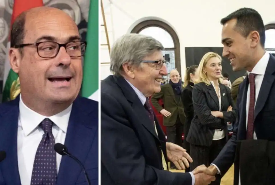 nicola zingaretti luigi di maio vincenzo scotti