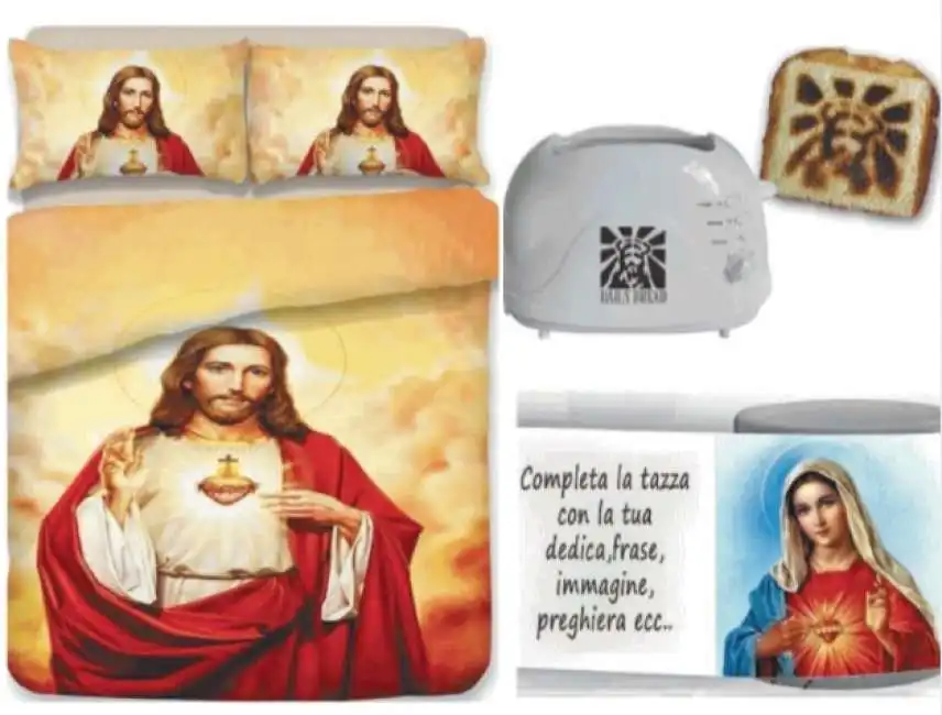 religione gadget fede oggetti madonna gesu