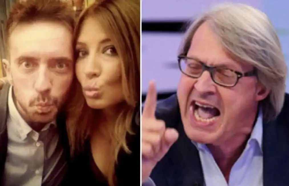 andrea scanzi selvaggia lucarelli vittorio sgarbi