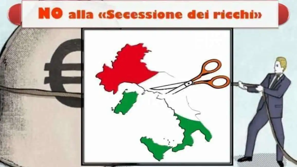 autonomia differenziata secessione dei ricchi