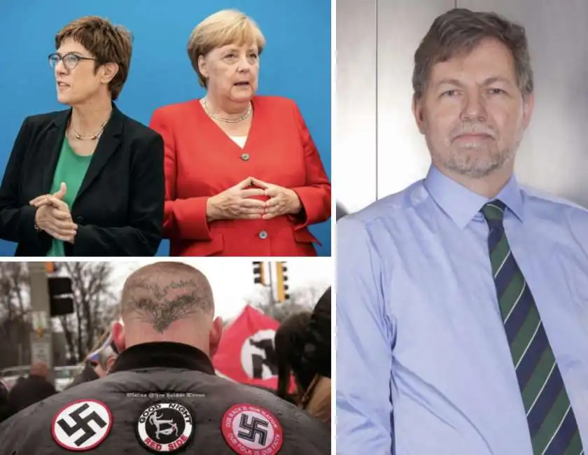 christof gramm angela merkel annegret kramp karrenbauer neo nazisti