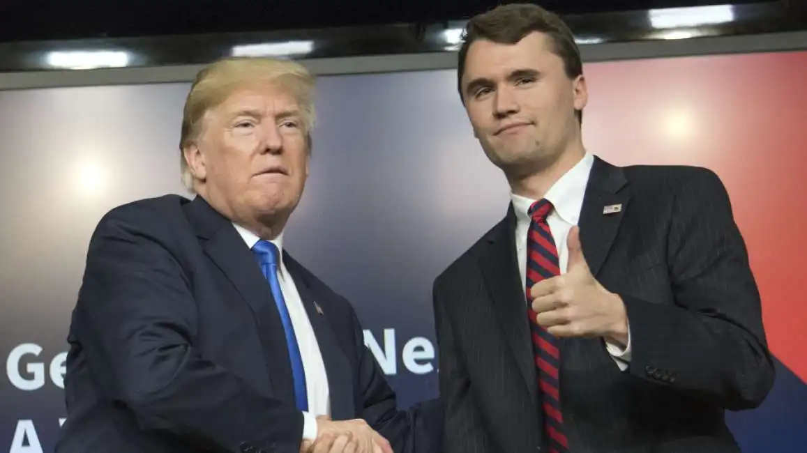 donald trump charlie kirk