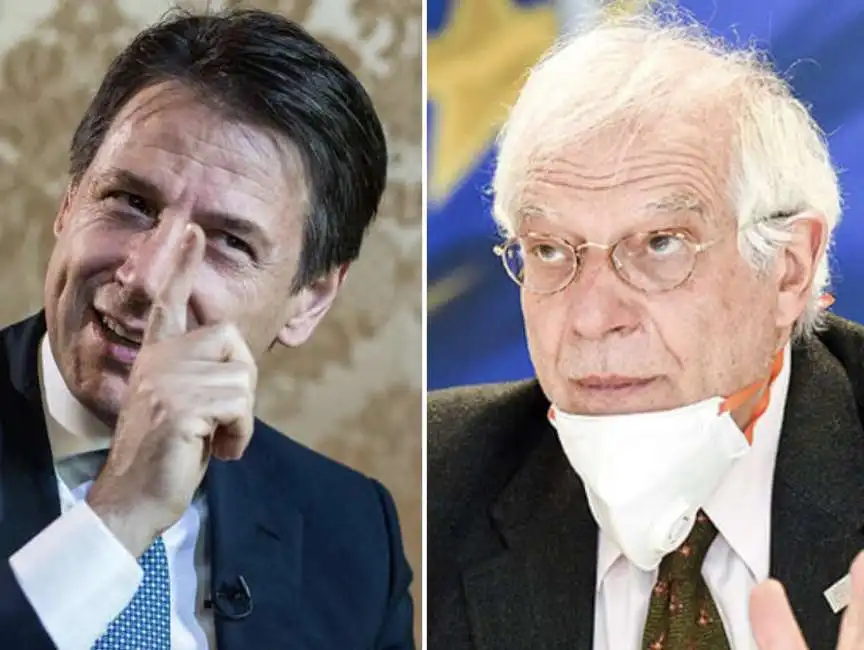 giuseppe conte josep borrell