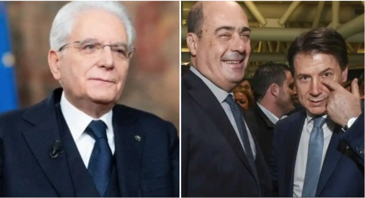 mattarella zingaretti conte