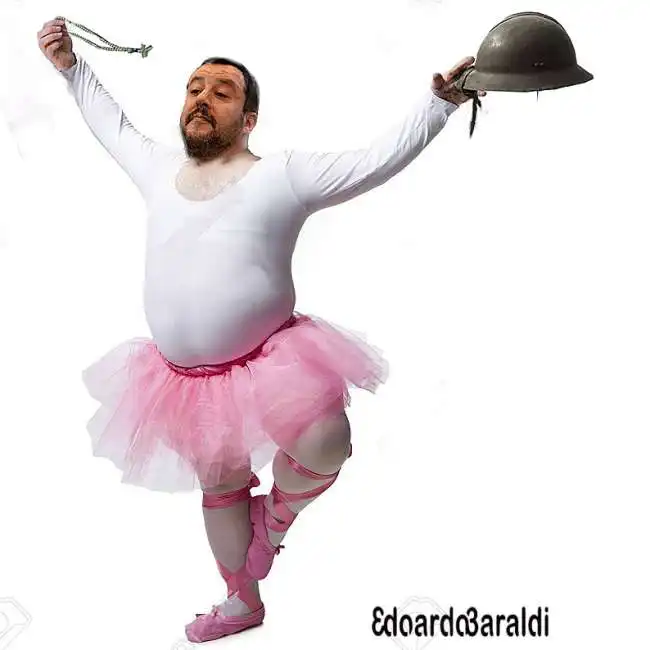 matteo salvini tutu