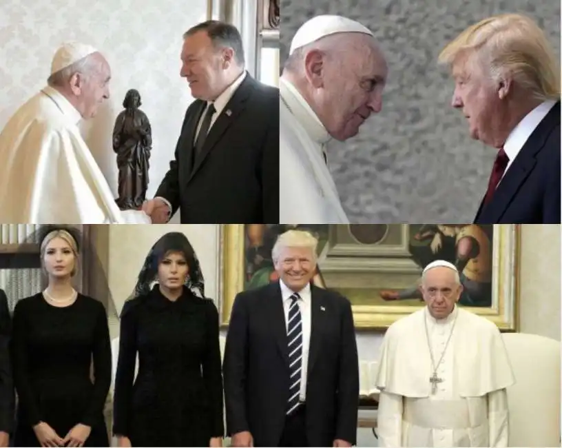 pompeo bergoglio trump