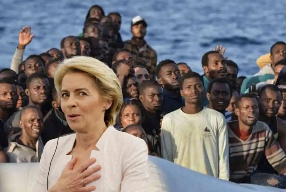 ursula von der leyen migranti 