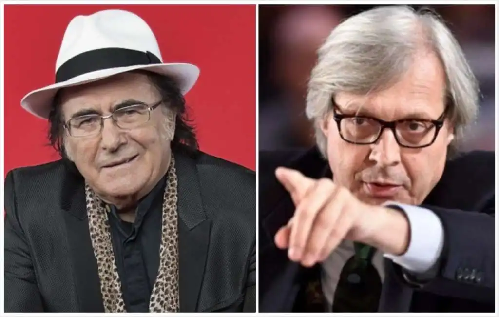 al bano e vittorio sgarbi