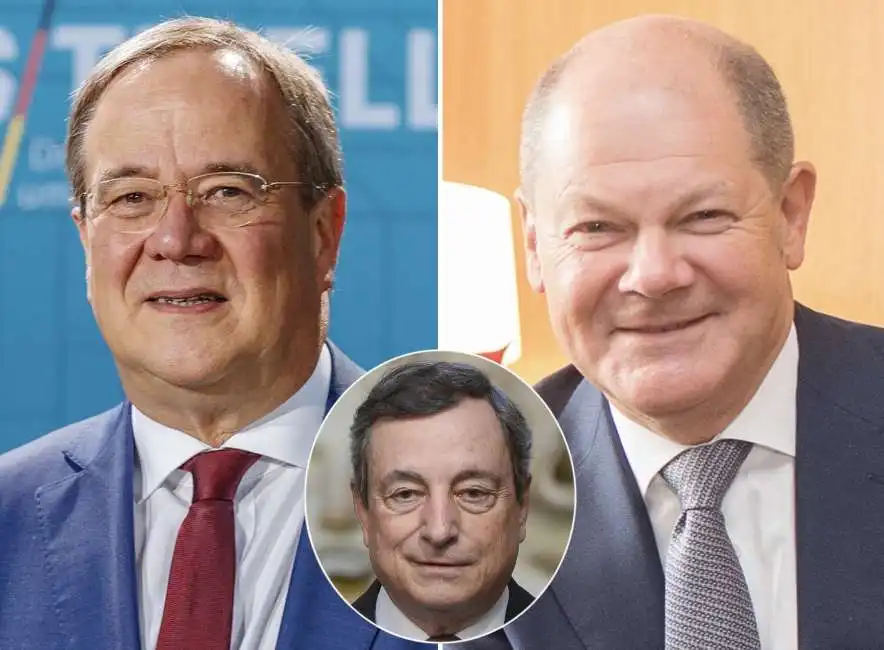 armin laschet olaf scholz mario draghi