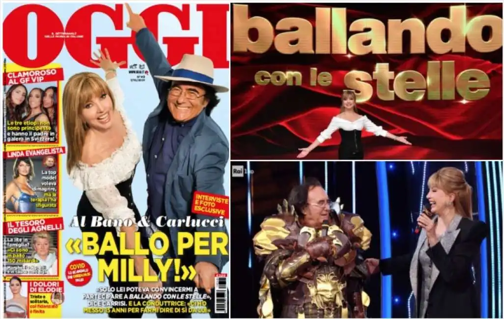 ballando con le stelle milly carlucci al bano