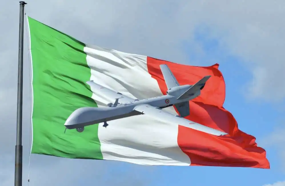 drone reaper italia droni