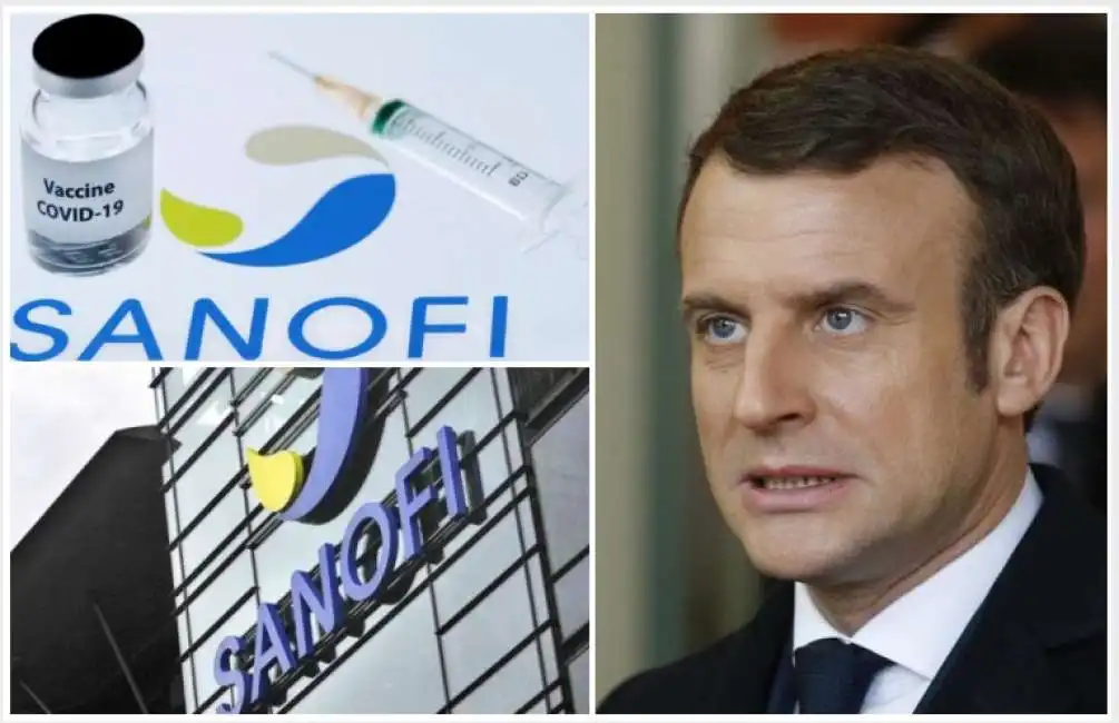 emmanuel macron vaccino francese sanofi