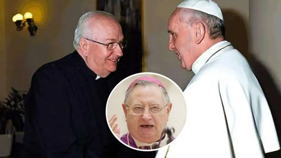 fernando vergez alzaga con papa francesco giuseppe bertello 