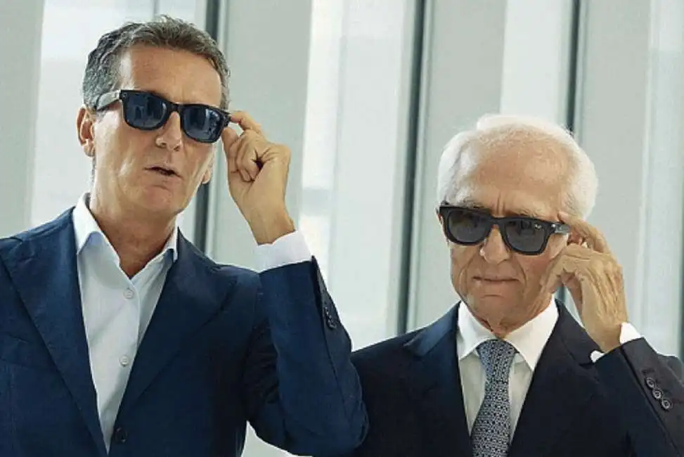 francesco milleri leonardo del vecchio ray ban luxottica