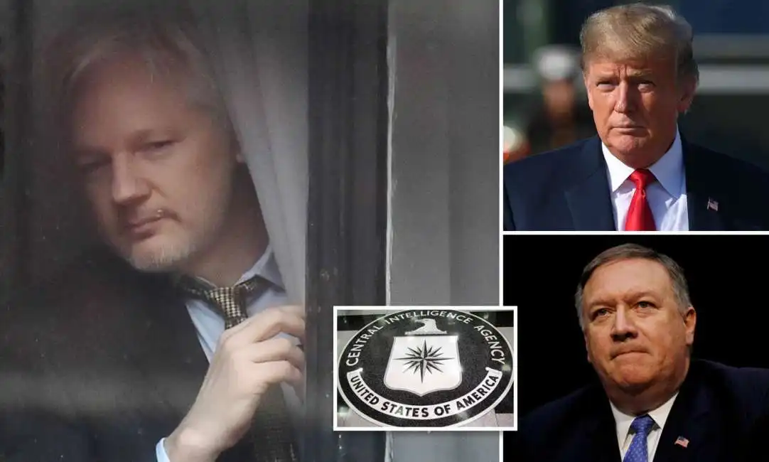 julian assange mike pompeo donald trump 