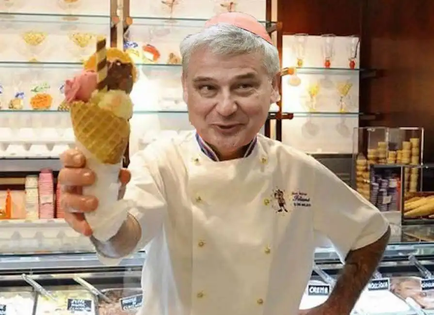 konrad krajewski elemosiniere papa gelato