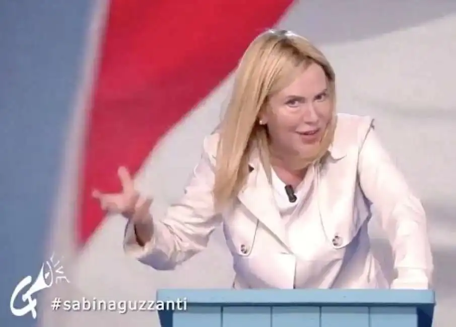 l imitazione di giorgia meloni fatta da sabina guzzanti 