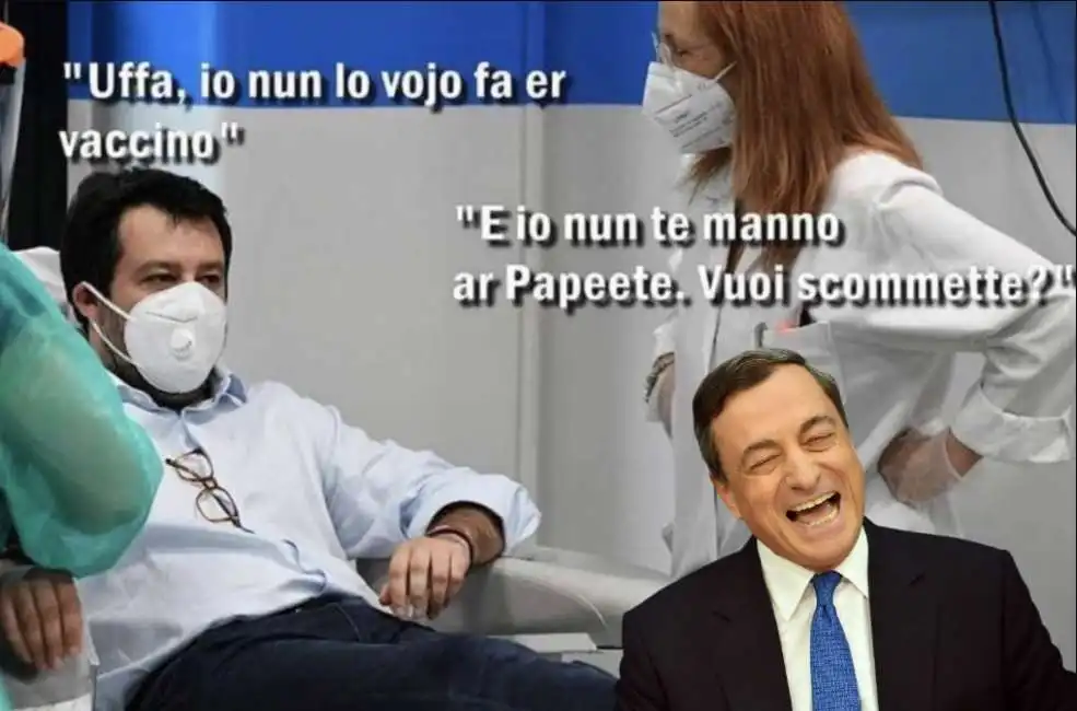 matteo salvini mario draghi 