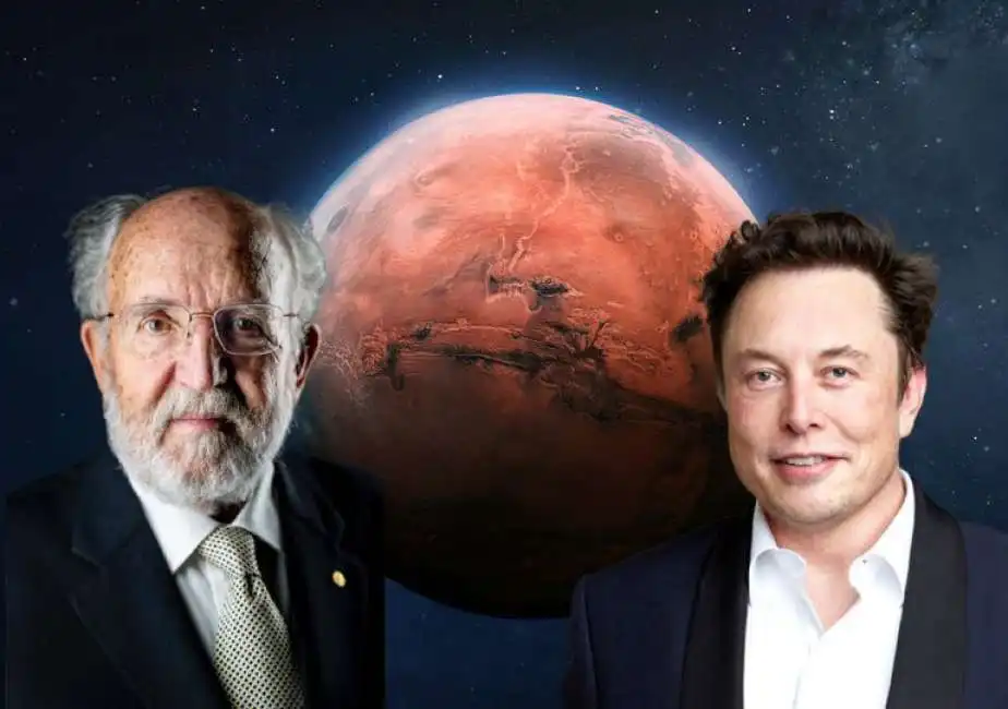 michel mayor elon musk marte