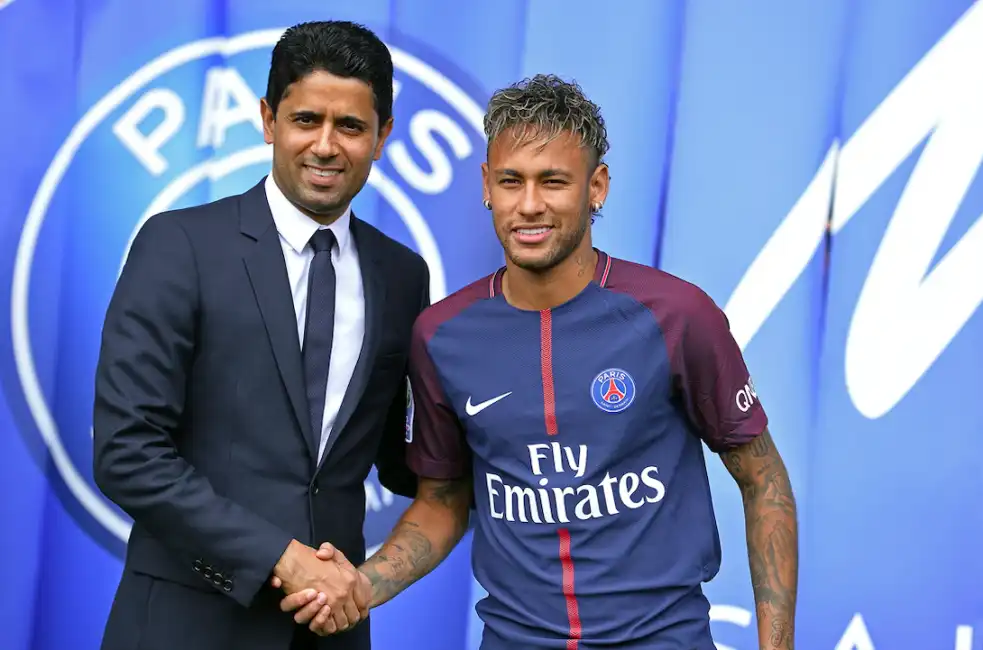 neymar al psg nel 2017