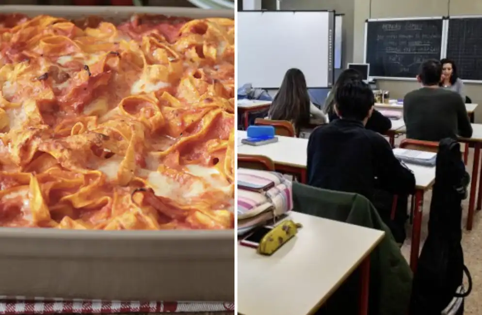 pasta al forno merenda sospesi