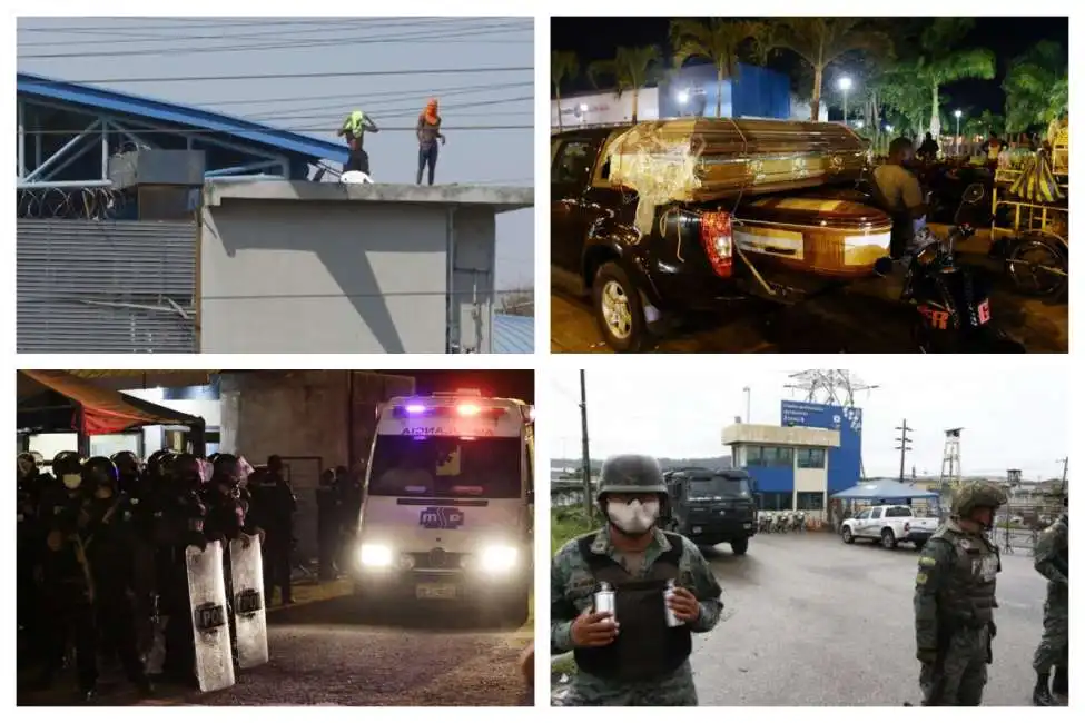 rissa nel carcere litoral di guayaquil, ecuador