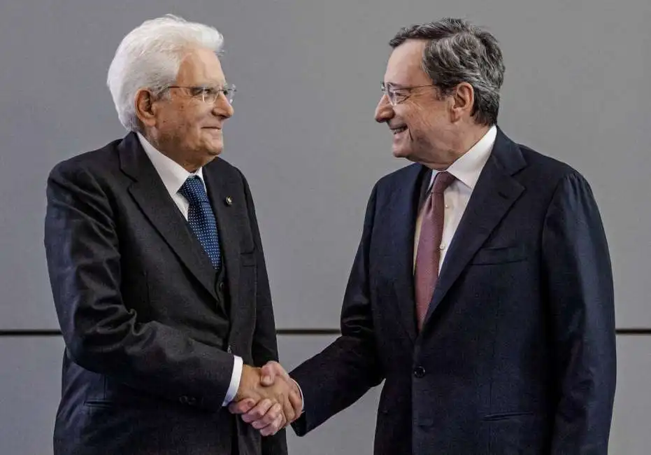 sergio mattarella mario draghi