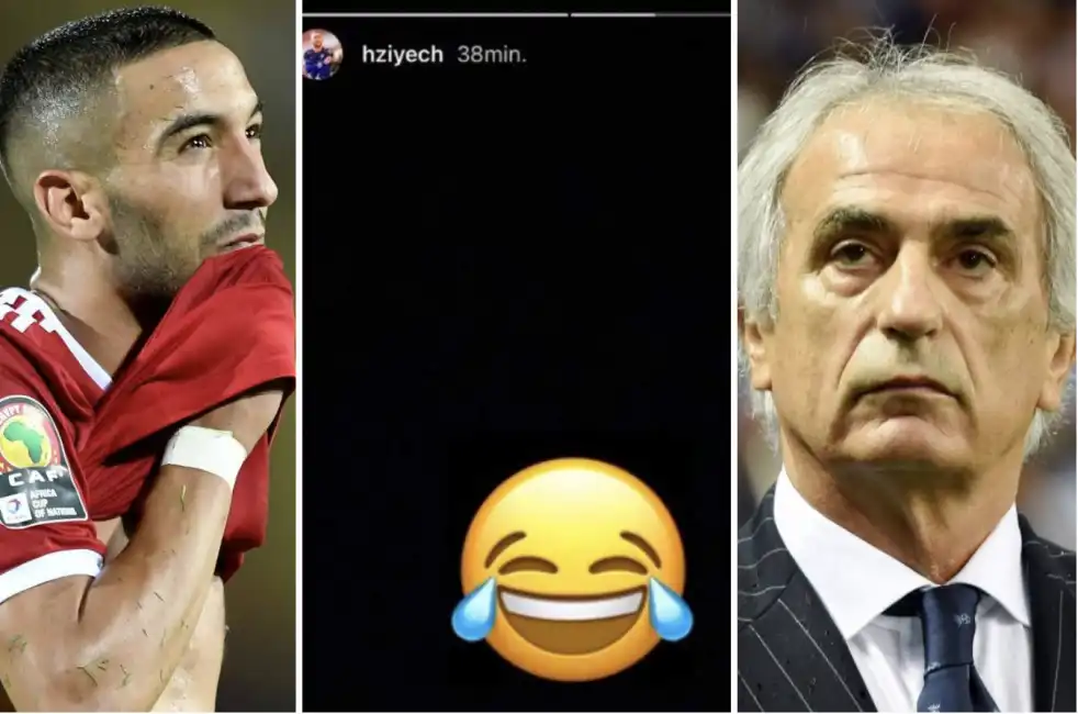 vahid halilhodzic hakim ziyech marocco 