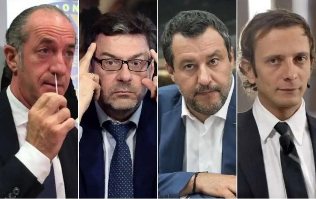 zaia giorgetti fedriga salvini