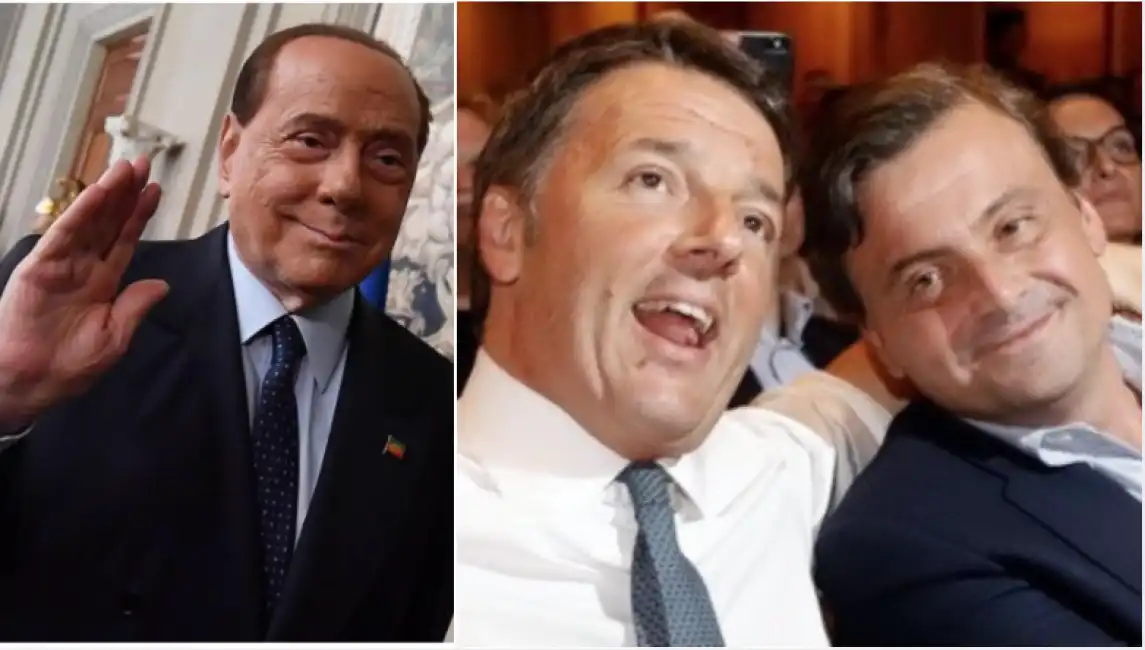 berlusconi calenda renzi