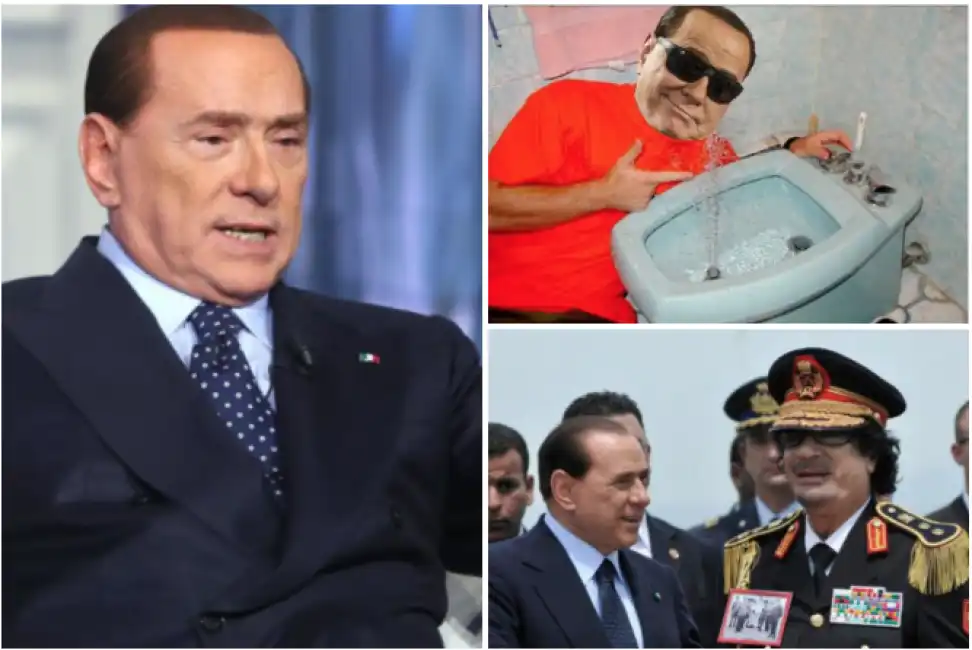 berlusconi gheddafi