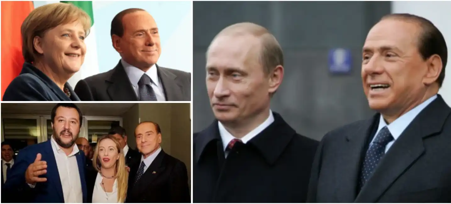 berlusconi putin merkel