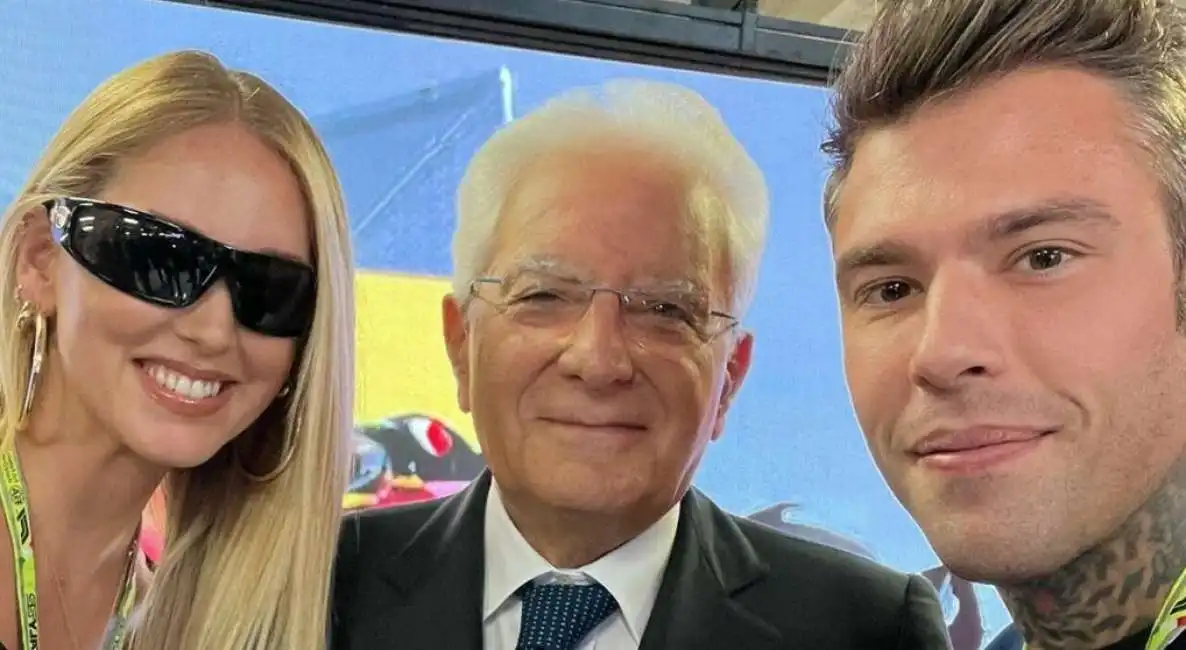 chiara ferragni fedez sergio mattarella