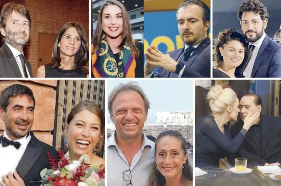 collage matrimonio politica