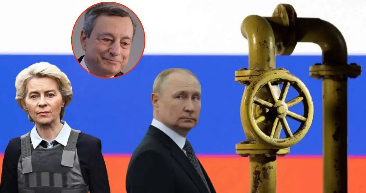 gas russia ursula von der leyen vladimir putin mario draghi price cap