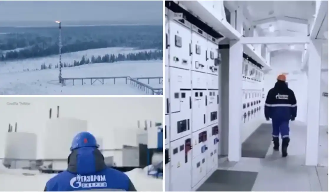 gazprom video inverno gas