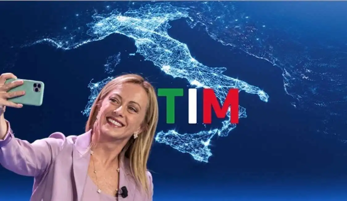 giorgia meloni tim