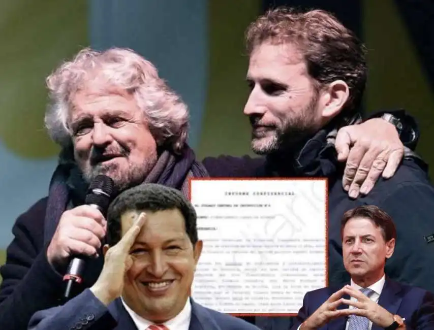 giuseppe conte davide casaleggio beppe grillo chavez