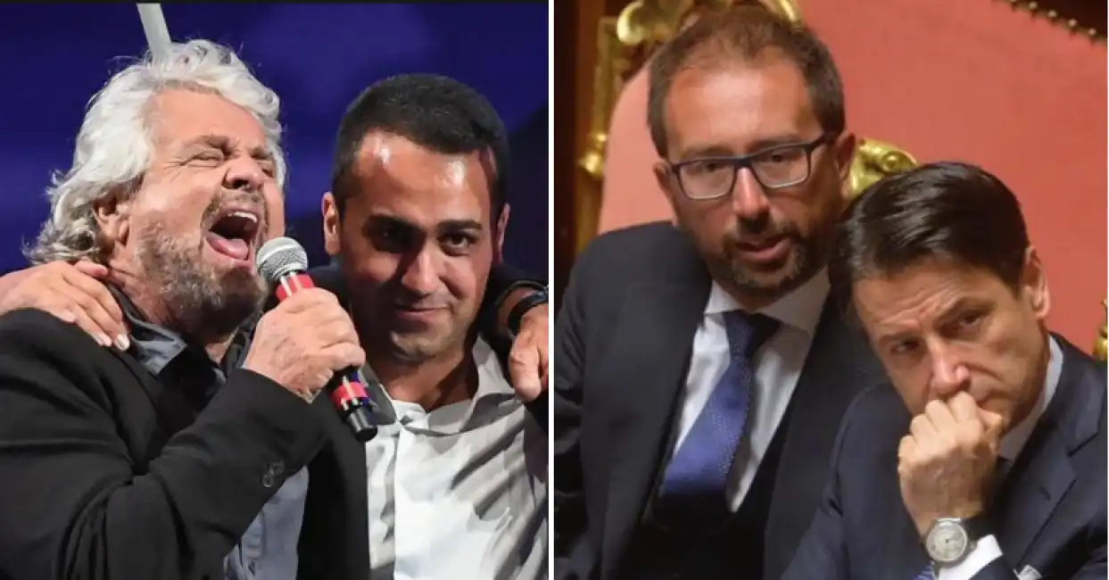 grillo di maio bonafede conte