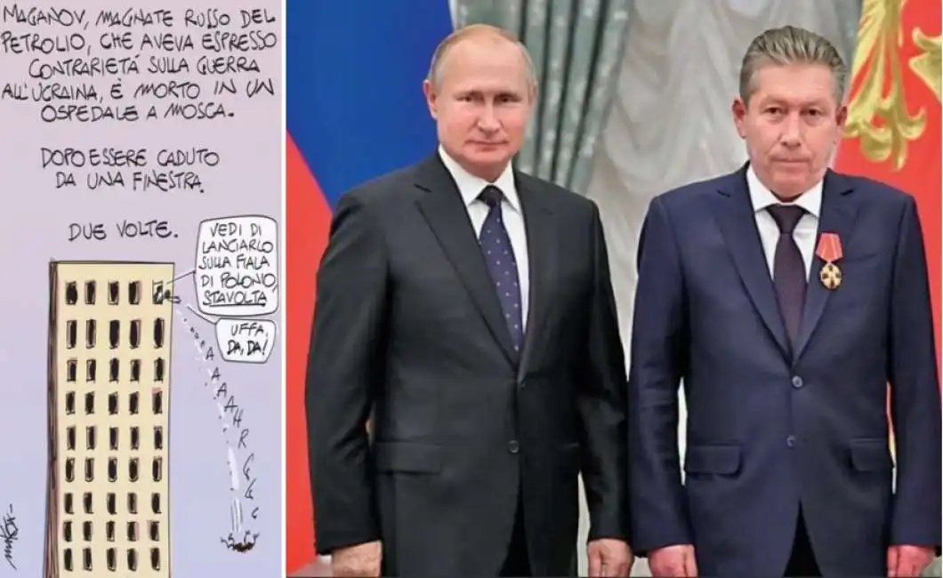 il foglio ambasciata russa makkox maganov