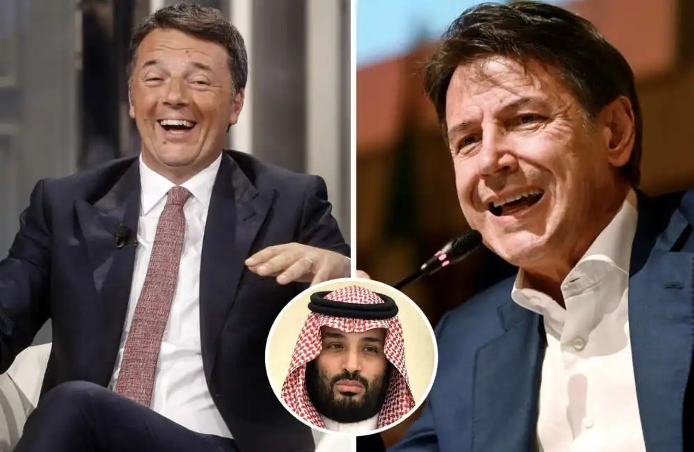 matteo renzi giuseppe conte bin salman