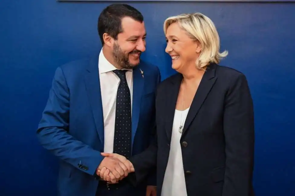 matteo salvini marine le pen