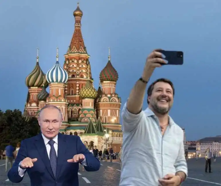 matteo salvini vladimir putin 