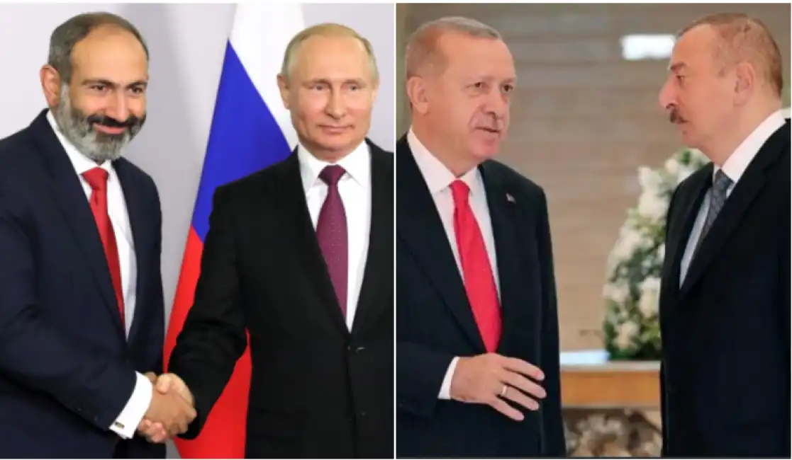 pashinyan putin erdogan aliyev