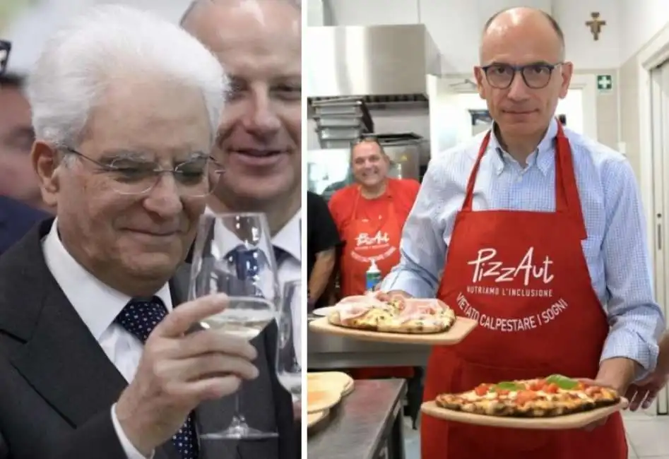 sergio mattarella enrico letta 