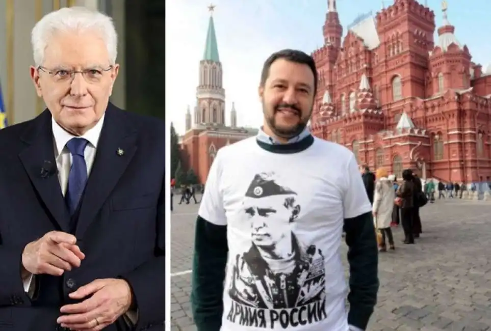 sergio mattarella matteo salvini 